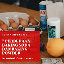 Baking powder sering digunakan dalam pengolahan kue dengan bahan yang tidak asam (netral) seperti ada pembuatan cake dan. Article 7 Perbedaan Baking Soda Dan Baking Powder Indonesian Chef Association
