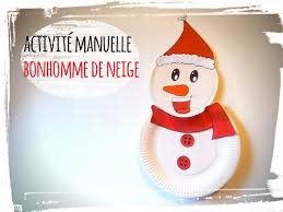Je télécharge les patrons bonhommes de neige. Activite Manuelle Noel Bonhomme De Neige Manzabull