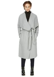 River island beige embroidered trench coat uk 8 eu 34 ln002 hh 02. F F Unlined Waterfall Coat With Belt Coats Jackets Women Clothes Coat