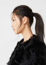15 Best A Line Ponytail Hairstyles Korean Hairstyles Korean Ponytail Ponytail Styles Hair Styles Ponytail Hairstyles