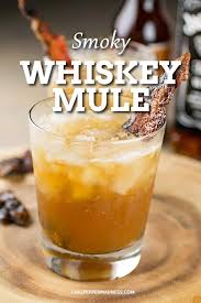 Smoky Whiskey Mule Cocktail A Refreshing And Summery Whiskey Mule Cocktail Recipe Made With Gin Whiskey Drinks Recipes Whiskey Mule Recipe Ginger Beer Recipe