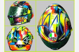 Valentino Rossi Helmet Design Live Motogp Racing Updates And Information