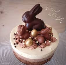 Entremet De Paques Reves Sucres Gateau De Paques Au Chocolat Gateau De Paques Facile Moelleux Au Chocolat