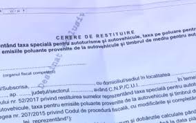 Potrivit unei ordonanțe din 2017, șoferii care au plătit taxa auto sub diversele ei forme trebuie să ceară în scris acest lucru la administrațiile financiare de care aparțin. Ce Trebuie SÄƒ FaceÈ›i DacÄƒ VreÈ›i SÄƒ RecuperaÈ›i Banii De Pe Taxa Auto Stirileprotv Ro