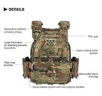 YAKEDA Tactical Vest Light Weight Quick Release Combat Plate ...