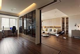 Apartment With A Retractable Interior Wall Cube Space Movable Walls Home Office Design Y House Design