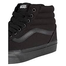 Check out our high top vans selection for the very best in unique or custom, handmade pieces from our shoes shops. Buy Vans Black Canvas Lace Up Old Skool Sneakers Online Looksgud In