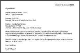 Contoh surat izin tidak kerja alasan sakit. Dhelcfmsxv8aym