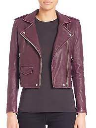 Access Denied Womens Leather Jacket Outfit Coloured Leather Jacket Purple Leather Jacket