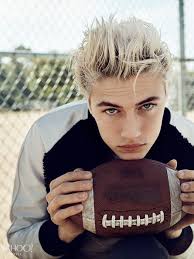 Lucky Blue Smith The 17 Year Old Platinum Blonde Mormon Taking Male Modeling By Storm Lucky Blue Smith Lucky Blue Lucky Smith