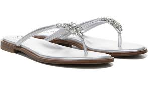 Naturalizer Women's Liliana Embellished Flip Flop Sandal, Sandals | Famous  Footwear