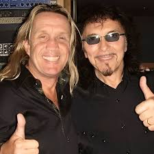 Nicko McBrain and Ronnie James Dio