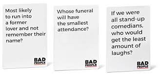 The good news is that there are unsecured credit cards designed specifically for people with bad credit or limited credit histories. Bad People The Party Game You Probably Shouldn T Play Pricepulse