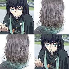 髪型 髪色 ヘアカラー ヘアスタイル 透明感 小顔 グラデーションカラー インナーカラー ブラウン ベージュ グレージュ アニメ anime キャラクター character 鬼滅の刃 カラフルヘア 冬 髪型 ヘアカラー