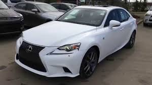 Lexus aims for better result by giving some new changes on the car. New Ultra White On Red 2015 Lexus Is 250 Awd F Sport Series 2 Review Lexus Of Edmonton New Youtube