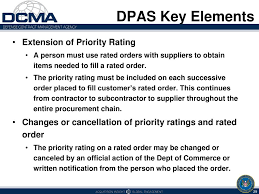 Dpas Priority Rating Related Keywords Suggestions Dpas