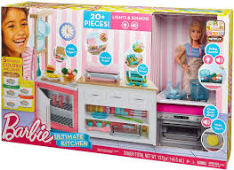 Epingle Par Fatougueyefall Sur Accessoires Barbie Jouet Enfant Barbie Kit Cuisine
