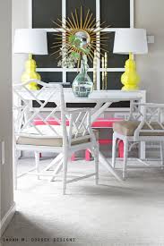 All carefully detailed and lovingly made after the original antique designs. Dining Room Update Chippendale Chairs Renter Friendly Accent Wall Dorsey Designs
