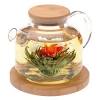 It is the best way to enjoy the attractive shape of the tea and flower to be slowly expand. 1