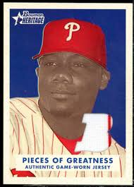 Amazon.com: Ryan Howard Jsy Card 2006 Bowman Heritage Pieces of Greatness  #RH : Collectibles & Fine Art