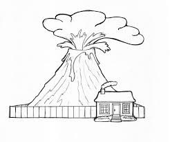 Volcano Coloring Pages For Kids Coloring Pages Pokemon Coloring Pages Printable Coloring Pages