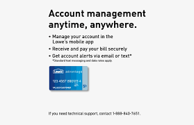 1,â€ â€ get 5% off your eligible purchase or order charged to your loweâ€™s business advantage, loweâ€™s business rewards or loweâ€™s commercial account or 5% statement credit on eligible purchase made with a loweâ€™s preload card within 30 days of a settled transaction. Welcome To The Lowe S Advantage Credit Card Online Astellas Bladder And Bowel Foundation Astellas Free Transparent Png Download Pngkey