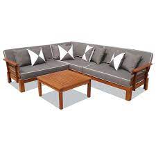 Mimosa Fresco Corner Sofa Setting Outdoor Lounge Furniture Corner Sofa Set Lounge Furniture