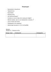 A vorlage is a prior version or manifestation of a text under consideration. Hauswirtschaft Arbeitsmaterialien Rezeptvorlagen 4teachers De