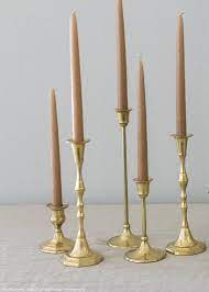 Target/home/home decor/candles & home fragrances/taper : Antique Gold Candlestick Taper Holder Metal Candlestick Holders Gold Candle Sticks Metal Candlesticks