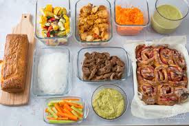 Batch Cooking Printemps 4 Mois D Avril Semaine 16 Cuisson Des Aliments Cuisine Repas Prepares A L Avance