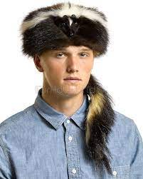 Skunk Fur Davy Crockett Hat Furhatworld Com Hat For Man Hats Fur