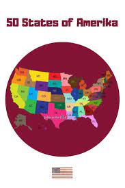 Staaten In Amerika Liste Mit Den Bundeststaaten Der Usa Amerika Reisen Usa Reise Tipps Nordamerika Reisen