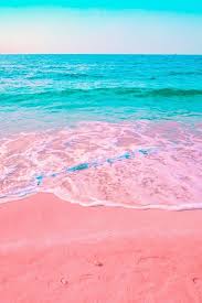 Aesthetic pastel wallpaper aesthetic backgrounds pink aesthetic aesthetic wallpapers beach aesthetic summer aesthetic bedroom wall collage. Pink Sky And Beach Blue Gentle Ocean Background For Iphone And Android Pinkwallpaper Oceanphotography Naturephograph Plaj Manzara Plaj Duvar Kagidi Manzara