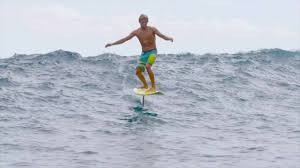 These boats are similar in shape to surfboards but are made from the hollow, buoyant reeds of a plant. Kai Lenny Hydrofoil Surfing Youtube