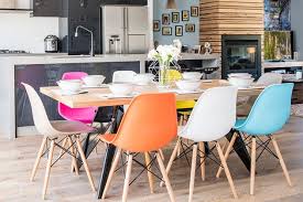 Vic Reveal Dining Room Zone 2 Photos House Rules Official Site Eames Dining Eames Dining Chair Colored Dining Chairs