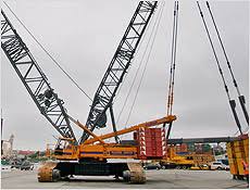 Crawler Crane Rating Charts Daniel Smith Industries Ltd