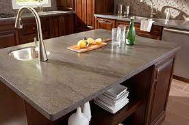 This Is Our Corian Lava Rock Countertops They Cost Us 3611 Outdoor Kitchen Countertops Corian Countertops Corian Kitchen Countertops