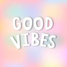 White Good Vibes Doodle Typography On A Pastel Background Vector Free Image By Rawpixel Com Pam In 2020 Vector Free Typography Holographic Background