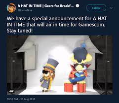 A Hat In Time Developer Teasing Special Announcement