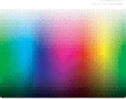 Unlike a typical jigsaw puzzle where you rely on distinct objects to place the pieces, the gradient puzzle focuses on the color of each piece, instead. Clemens Habicht For The 1000 Colours Puzzle On Behance