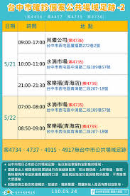 21 points22 points23 points 8 days ago (0 children). å°ä¸­ç–«æƒ…è¶³è·¡ å°ä¸­æ–°å† è‚ºç‚Žç–«æƒ…ç›¸é—œè³‡è¨Šæ•´ç† 2021 06 17æŒçºŒæ›´æ–°ä¸­ Nini And Blue çŽ©æ¨‚é£Ÿè¨˜