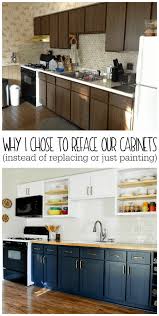 Estimate kitchen cabinet refacing costs for different materials, such as laminate, veneer, and real wood veneer, as well as accessories prices. Why I Chose To Reface My Kitchen Cabinets Rather Than Paint Or Replace Refresh Living