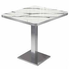 damarli beyaz mermer gorunumlu dekoratif uv lakli mdf lam tablali kare cafe masasi 1 kalite konteyner tirlar masa