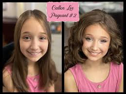 Pageant hair and makeup services for princesses