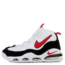Air Max Uptempo 95 White University Red Black Shoes Sport Lifestyle Nike Black And Red Nike Air Max