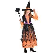 Kids Girls Light Up Magical Witch Costume Size S Halloween Multi Colored Halloween Costumes For Girls Party City Costumes Witch Halloween Costume