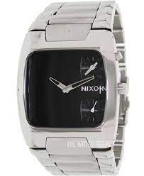 The most common nixon bank material is metal. A060000 00 Nixon The Banks Thewatchagency
