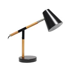 Rectangular walnut writing desk with solid wood material with 335 reviews and the international concepts 48 in. Wood Desk Lamps At Lowes Com