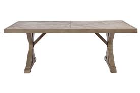 Beachcroft Outdoor Dining Table With Umbrella Option In 2020 Dining Table Outdoor Dining Table Outdoor Dining Set