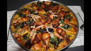 Paella Aux Fruits De Mer Oranaise Youtube